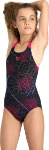 Arena Dziecięcy Strój kąpielowy GIRL'S ARENA GALACTIC SWIMSUIT SWIM PRO BACK 1