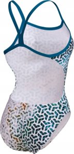 Arena Damski Strój kąpielowy WOMEN'S PLANET WATER SWIMSUIT CHALLENGE BACK 3