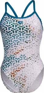 Arena Damski Strój kąpielowy WOMEN'S PLANET WATER SWIMSUIT CHALLENGE BACK 6