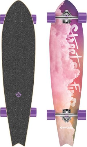 Deskorolka Street Surfing Longboard Fishtail - Cloudy 42" 1