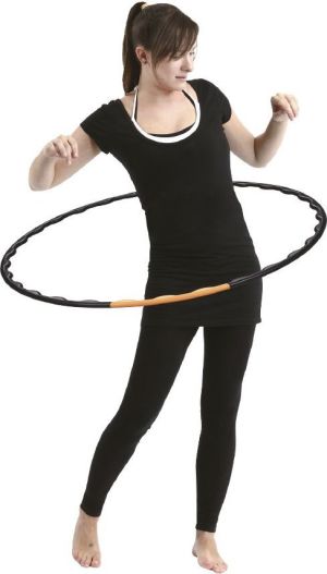 inSPORTline Hula-Hop czarne 105cm (6860) 2