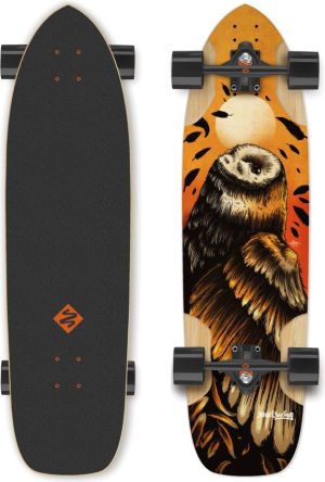 Deskorolka Street Surfing Longboard Freeride Owl 36" (STR0611001) 1