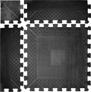 inSPORTline Mata pod sprzęt amortyzująca Rubber 0,6 cm puzzle (1820) 2