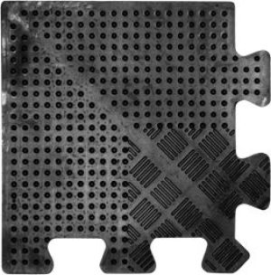 inSPORTline Mata pod sprzęt amortyzująca Rubber 0,6 cm puzzle (1820) 5