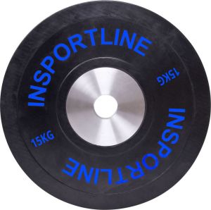 inSPORTline Obciążenie gumowane płyta 15 kg (10379) 1