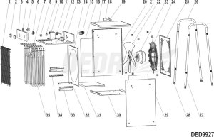 Dedra Zabezpieczenie termiczne KSD301 45C 1