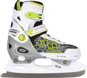 Rolki Worker Naare z wymienną płozą regulowane białe r. 29-32 3