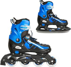 Rolki Worker Lumine z wymienną płozą regulowane niebieskie r. 29-32 2