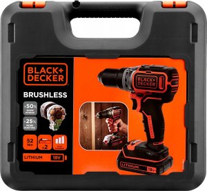 Wiertarko-wkrętarka Black&Decker BL186K1B2 18 V 2 x akumulator 2 Ah 7