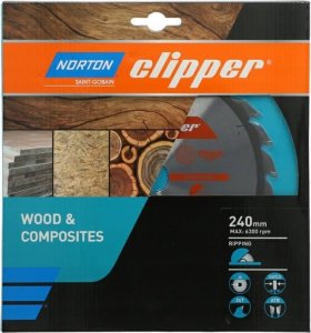 Norton NORTON PIŁA TARCZOWA 240mm x 30mm x 24z DREWNO I KOMPOZYTY ATB (3,0 / 2,0) 2