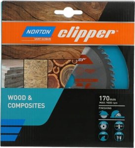 Norton NORTON PIŁA TARCZOWA 170mm x 30mm x 48z DREWNO I KOMPOZYTY ATB (2,6 / 1,6) 2
