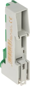 Elektro-Plast Listwa samozaciskowa PE 14-S (14+1 śrubowy) do montażu na szynie DIN35 80A zielony 0925-01 2