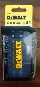 Dewalt Ko�c�wki 1/4" Ph,Pz,P�,T,H+uchw.mag/szybk.31szt,pl 1