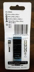 Dewalt Ko�c�wki 1/4" Ph,Pz,P�,T,H+uchw.mag/szybk.31szt,pl 2