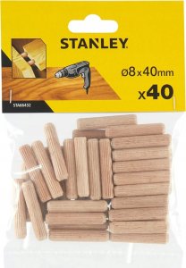 Stanley Ko�ki ustalaj�ce drew. 8X40mm op.40szt 1