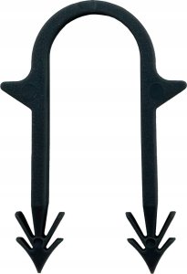 Uponor Spinka mocująca rury do podłog. (dł.50 mm) 250 szt. do tacker (pakiet zgrzewany) (1140124) 9
