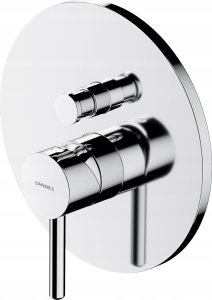 Zestaw prysznicowy Omnires System prysznciowy Y podtynkowy chrom 6