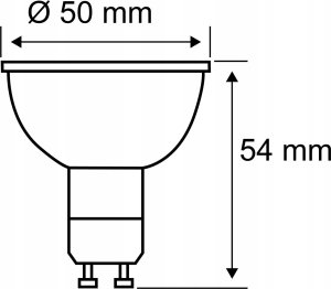 Paulmann Źródło światła LED GU10 ECO LINE 2.5W 450lm 3000K 230V srebrny / szkło 4