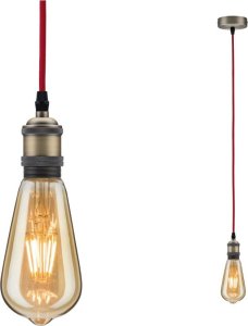 Lampa wisząca Paulmann Neordic Eldar Lampa wisząca max. 1x20W E27Czerwony/Oksydowany 230V Metal 1