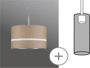 Paulmann Deco System Klosz Tessa max. 50W karmelowy abażur 4