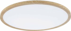 Lampa sufitowa Paulmann Plafoniera ATRIA Wood Backlight 22W 420mm 2300lm 3000K IP44 230V drewnopodobny / tworzywo sztuczne 1