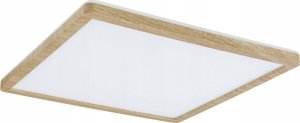 Lampa sufitowa Paulmann Plafoniera ATRIA Wood Backlight 16W 293X293 1600lm 3000K IP44 230V drewnopodobny / tworzywo sztuczne 1