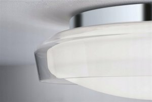 Lampa sufitowa Paulmann Plafoniera LUENA LED 16.5W 860lm okragła 350mm 3000K IP44 230V szkło chrom / metal 11