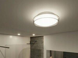 Lampa sufitowa Paulmann Plafoniera LUENA LED 16.5W 860lm okragła 350mm 3000K IP44 230V szkło chrom / metal 8