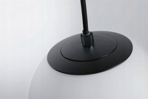 Lampa wisząca Paulmann Lampa wisząca łazienkowa GOVE LED 9W 900lm 3000K IP44 230V czarny matowy / metal /  szkło 8