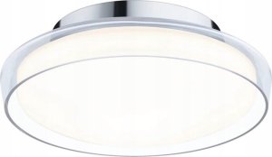 Lampa sufitowa Paulmann Plafoniera LUENA LED 11.5W 600lm okragła 250mm 3000K IP44 230V szkło chrom / metal 1