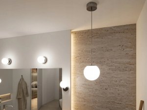 Lampa wisząca Paulmann Lampa wisząca łazienkowa GOVE LED 9W 900lm 3000K IP44 230V chrom satyna / metal 2