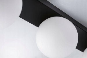 Kinkiet Paulmann Lampa ścienna łazienkowa GOVE LED nad lustro G9 max.3x20W IP44 230V czarny matowy / metal 8