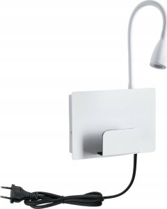 Kinkiet Paulmann Oprawa ścienna HALINA LED 2.4W 200lm 2700K USB-C 230V biały mat /metal 8