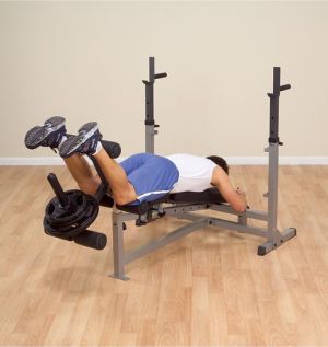 Body-Solid Ławka ze stojakiem do ćwiczeń GDIB46L Profesjonalna (1289) 3