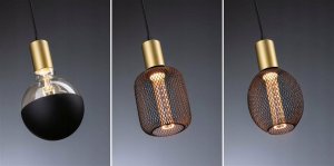 Lampa sufitowa Paulmann Lampa sufitowa RAVI E27 max.60W IP44 230V złoty / czarny matowy / metal 8