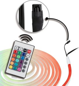 Taśma LED Paulmann Taśma zewnętrzna LED RGB zestaw kompletny 30W 5m 36lm/m 72LED/m IP65 biały 3