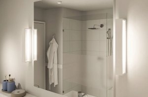 Kinkiet Paulmann Oprawa ścienna LUCILLE LED 400mm 11.5W 2700K DIM IP44 230V biały  aluminum / metal 6