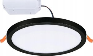 Lampa sufitowa Paulmann Plafoniera VariFit AREO LED 6.5W 500lm 3000K okragła 118mm IP44 230V czarny matowy / tworzywo sztuczne 8