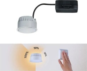 Paulmann Źródło światła NOVA COIN LED  DIM 3-stopniowy 6W 530lm 50mm 4000K 230V satyna 1