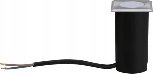 Paulmann Oprawa dogruntowa HOUSE LED 2W 60lm 3000K IP67 kwadratowa 230V szczotkowane żelazo / stal nierdzewna 2