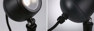 Paulmann Reflektor ogrodowy KIKOLO LED 8W 60st. 500lm 3000K IP65 230V antracyt / aluminium 3
