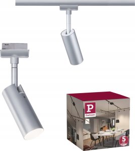 Paulmann Reflektor na szynoprzewód URail TUBO LED 3-STEP DIM 4W 150lm 4000K 230V chrom matowy/ metal 9