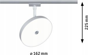 Paulmann Reflektor na szynoprzewód URail HILDOR LED DIM 15W 850lm 4000K 230V chrom matowy/ metal 4
