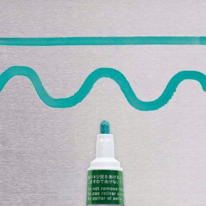 Sakura Marker METAL zielony cienki, 3