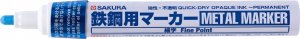 Sakura Marker METAL jasny niebieski cienki, Sakura 1