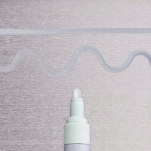 Sakura Marker METAL biały cienki, 3