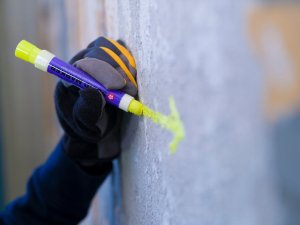 Sakura Marker Solid żółty FLUO do wysokoch temeperatur, 5