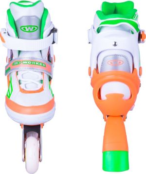 Rolki Worker Nubila rekreacyjne regulowane zielone r. 40-43 7