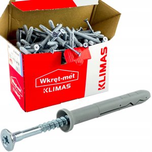 Klimas Kołek wbijany Klimas Wkręt-Met SM 8X160 4,9X165 szybki montaż opakowanie 100szt 7