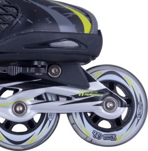 Rolki Worker Haasiko rekreacyjne regulowane czarne r. 40-43 2